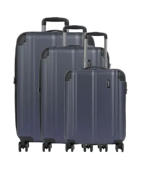  Travelite City Set valigie trolley (4 ruote) navy 3-pc.  