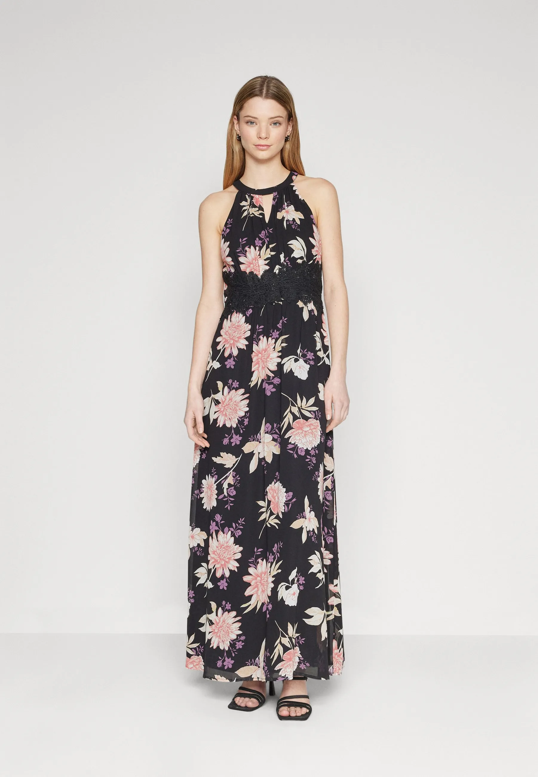 VIMILINA FLOWER MAXI DRESS - Abito da sera