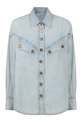 Zimmermann Camicia in denim